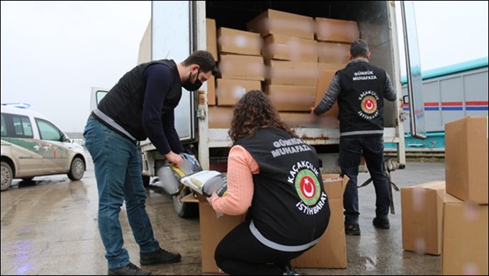 Ankara’da 2,3 ton kaçak tütün ele geçirildi
