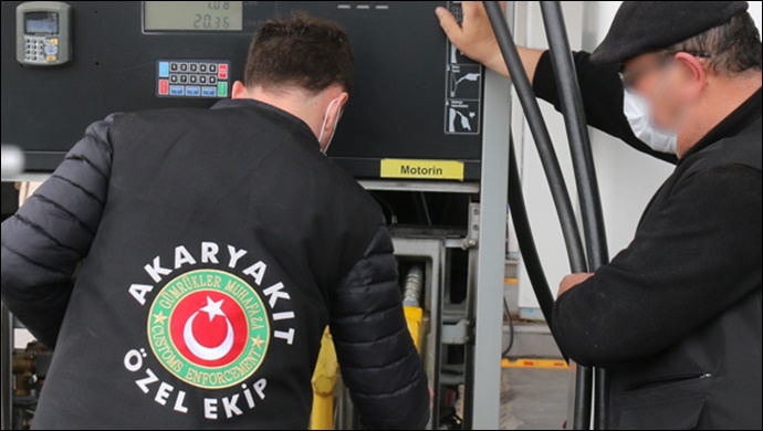Ankara’da akaryakıt istasyonlarına operasyon