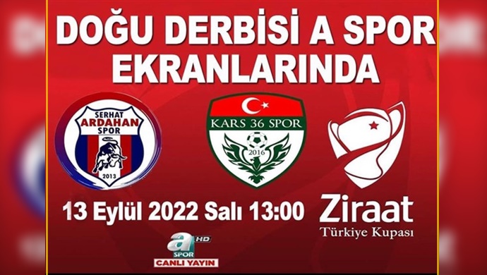 Ardahan’da maç heyecanı