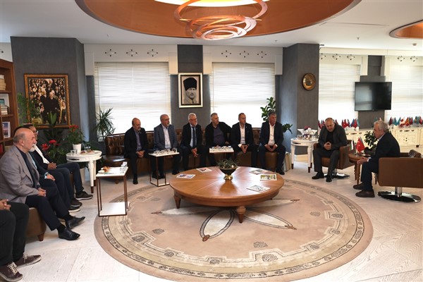 Ardino Belediye Başkanı Şaban ve heyeti, Başkan Özdemir'i ziyaret etti