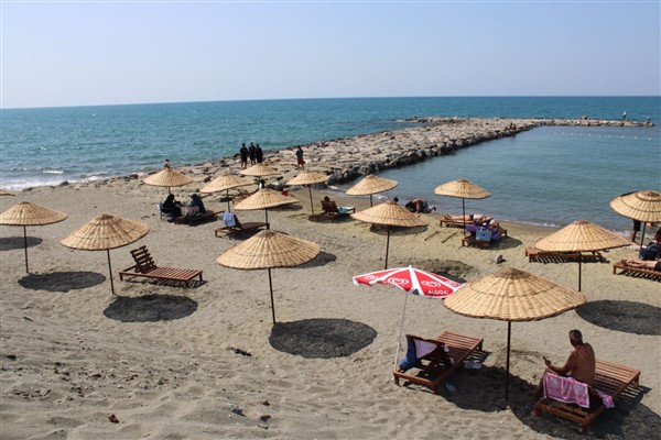 Arsuz’da yeni plaj çalışması tamamlandı