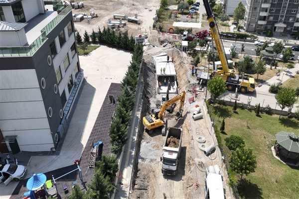 ASKİ Elektrokent-2 Sitesi’nde altyapı çalışmalarına başladı