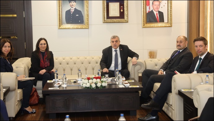 Avrupa Birliği Delegasyon Heyetinden Şanlıurfa Büyükşehir’e Ziyaret-(VİDEO)