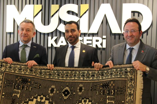 BAE'nin Ankara Büyükelçisi, MÜSİAD'lı iş insanları ile Kayseri'de bir araya geldi 