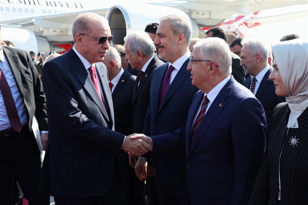 Bakan Güler, KKTC'de Cumhurbaşkanı Erdoğan'a eşlik etti