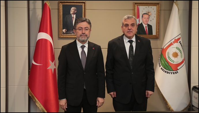 Bakan Yumaklı’dan Başkan Beyazgül’e Ziyaret