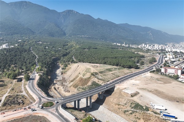 Balıklıdere Köprüsü ve bağlantı yolları törenle hizmete açıldı
