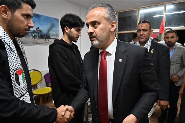 Başkan Aktaş, Filistin Evi Derneği’ni ziyaret etti