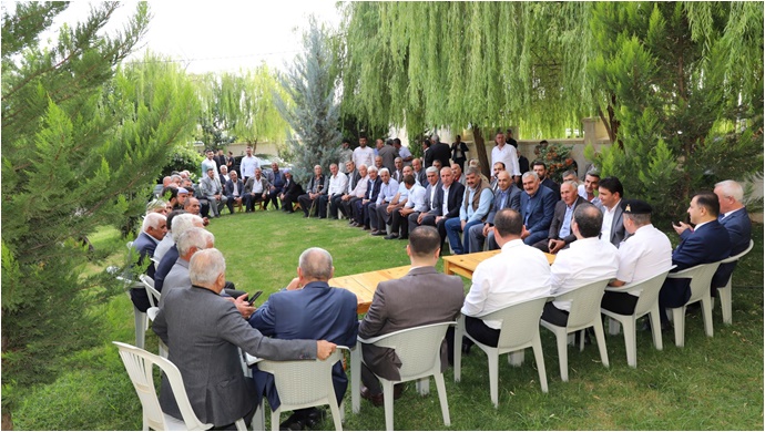 Başkan Baydilli Ve Vali Ayhan Muhtarlarla Buluştu