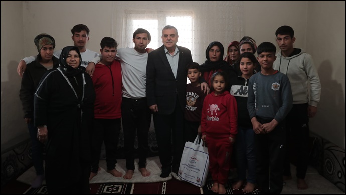 Başkan Beyazgül’den Ev Ziyaretleri
