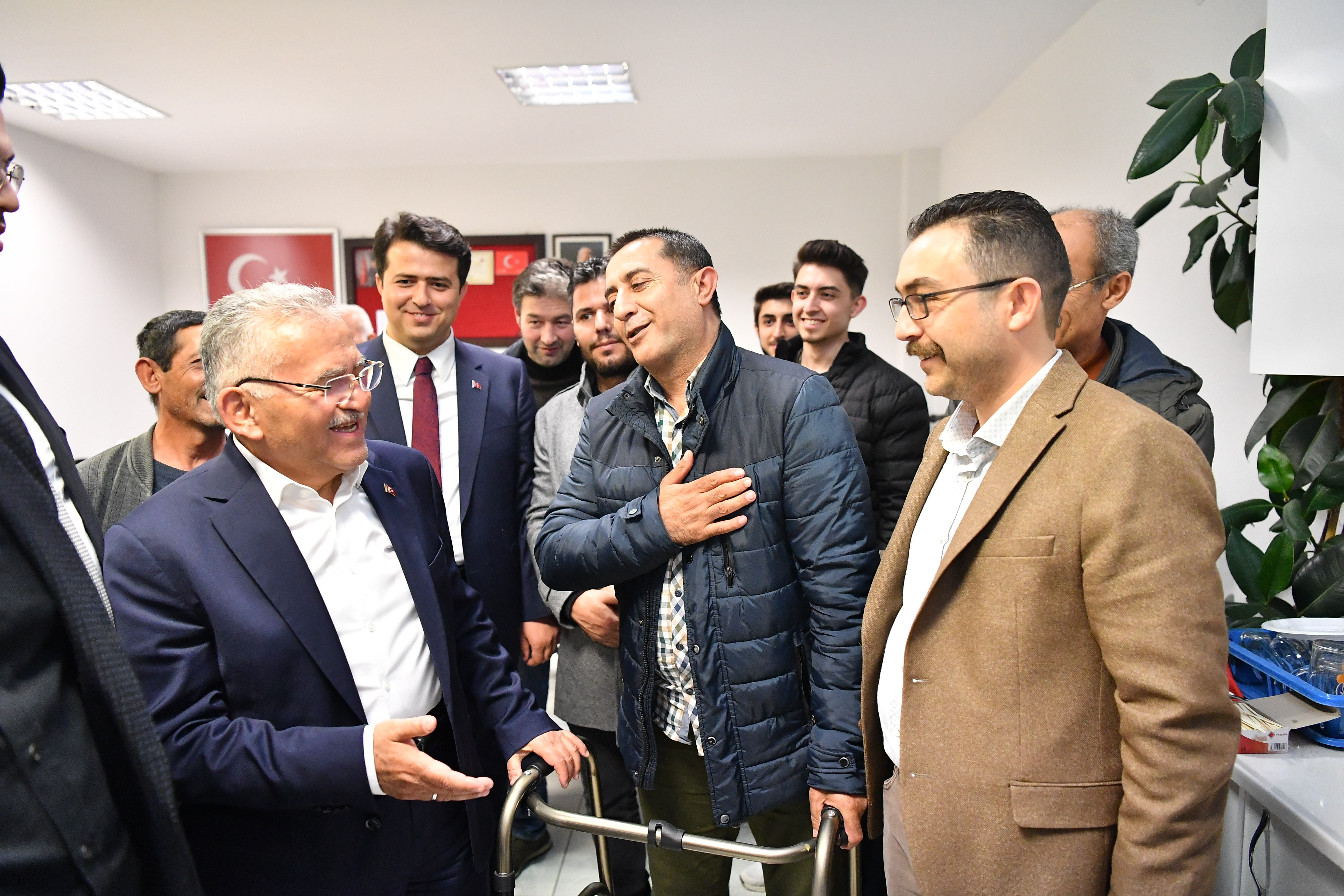 Başkan Büyükkılıç, Keykubat Mahallesi’nde vatandaşlarla bir araya geldi