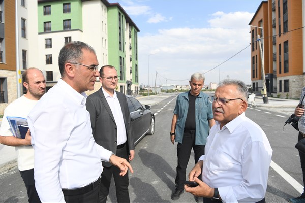 Başkan Büyükkılıç, Oruç Reis Projesini yerinde inceledi