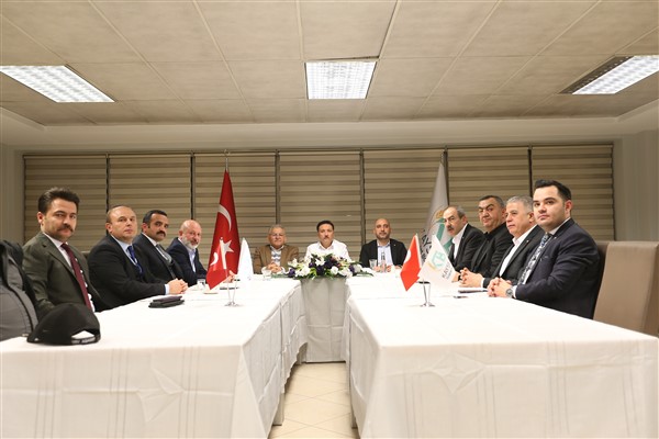  Başkan Büyükkılıç, TDİOSB Toplantısı’na katıldı