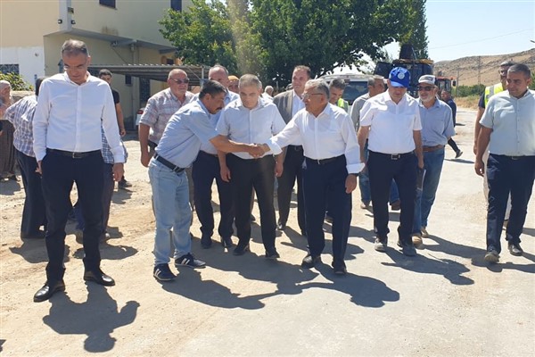 Başkan Büyükkılıç, Yemliha’da KASKİ’nin içme suyu projesini yerinde inceledi