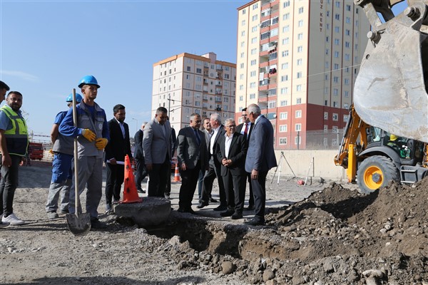 Başkan Büyükkılıç, Yeni Sanayi bölgesinde inceleme yaptı