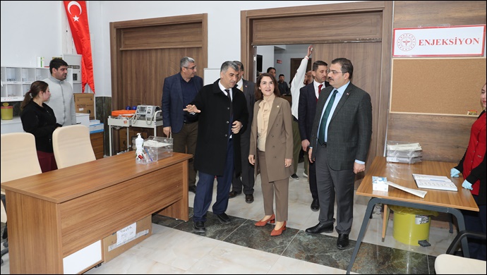 Başkan Canpolat Ve Vekil Açanal Haliliye Semt Polikliniğini İnceledi-(VİDEO)