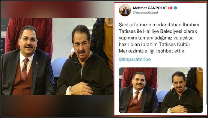 Başkan Canpolat,Tatlıses'e O Projeyi Anlattı