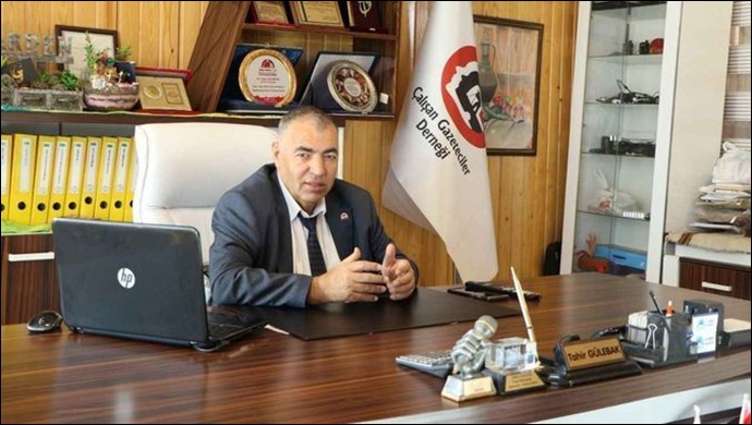 Başkan Gülebak'tan kınama mesajı