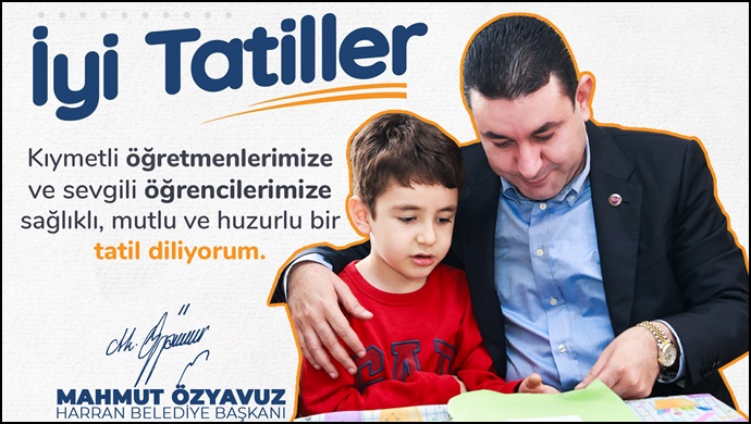 Başkan Özyavuz'un Karne Günü Mesajı
