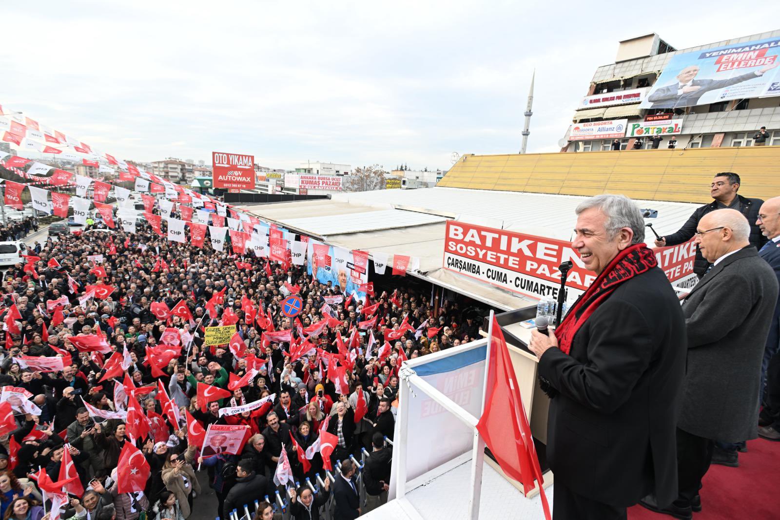 Başkan Yavaş: ''Biz hükmetmeye gelmedik, hizmet yapmaya geldik''