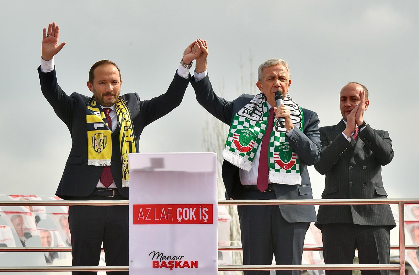 Başkan Yavaş: ''Harcarken görüyorsunuz şeffaf ihaleyle''