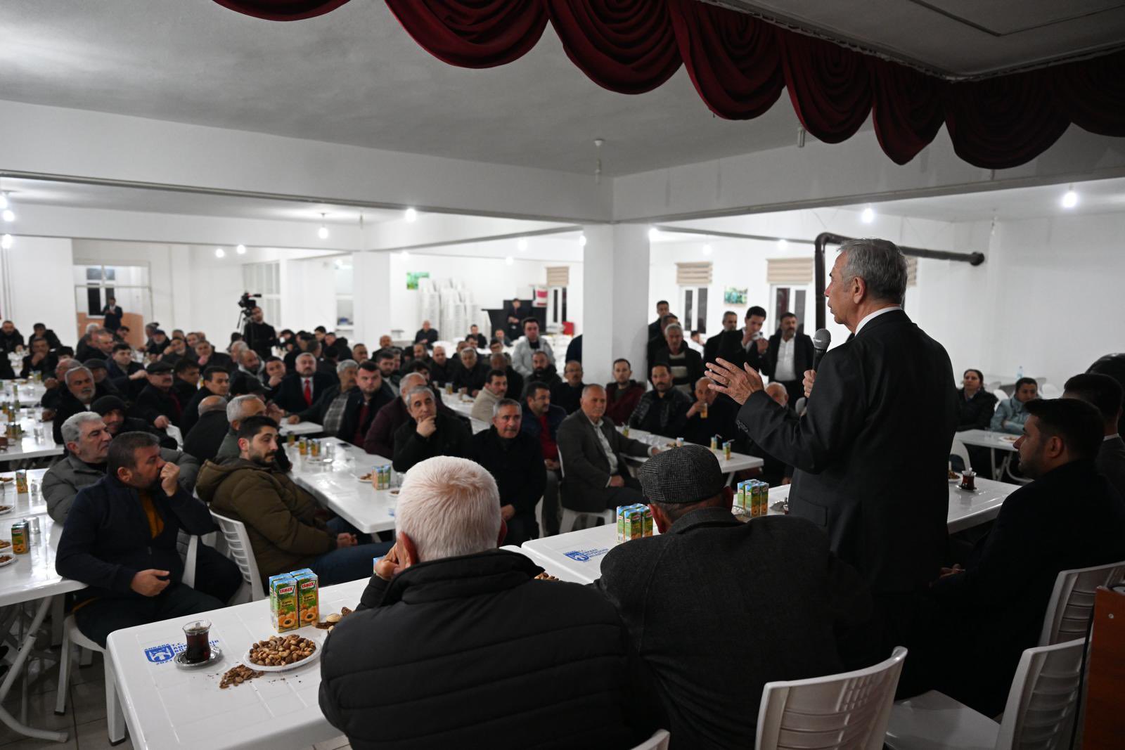 Başkan Yavaş, Kahramankazanlılarla iftarda buluştu 