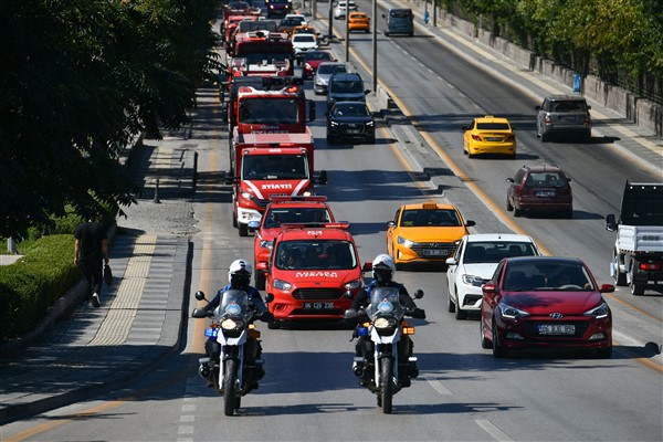 Başkentte itfaiye teşkilatının 309. yıl dönümü çeşitli etkinliklerle kutlandı