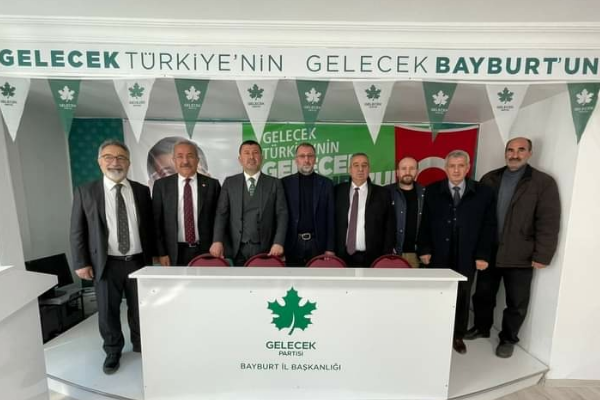 Bayburt Gelecek Partisi'nin misafiri CHP'li Ağbaba'ydı