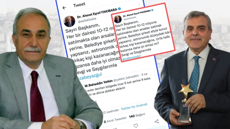 Beyazgül'ün parsel parsel arsa satışına Fakıbaba'dan tepki !