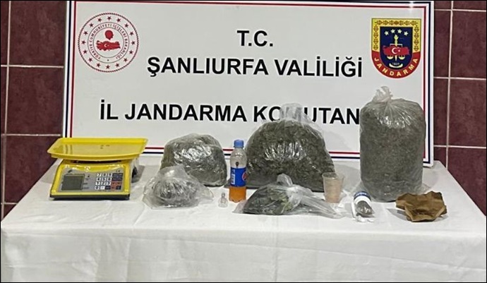 Bozova'da uyuşturucu operasyonu: 1 gözaltı
