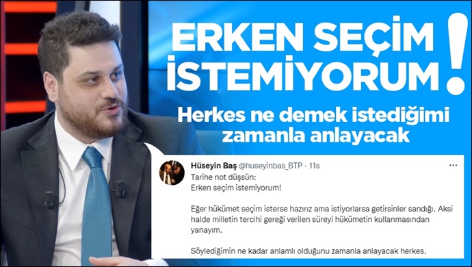 BTP’den ezber bozan erken seçim açıklaması…