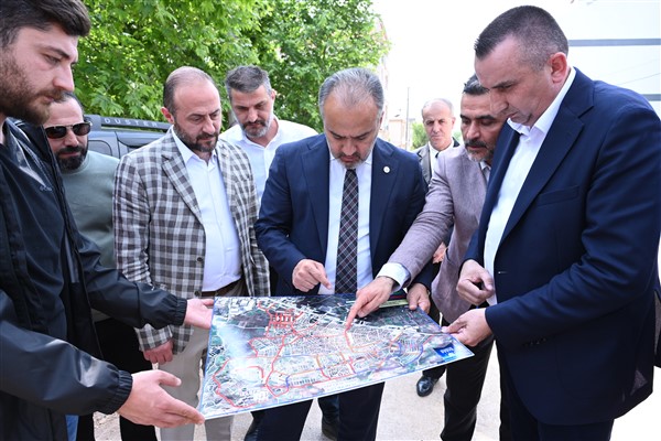 Bursa Büyükşehir, Yeni İnegöl’ün altyapı ve ulaşım yatırımlarına hızlandırdı