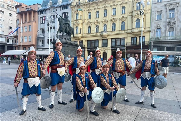 Bursa’nın kılıç kalkanı Zagreb’te ilgiyle izlendi