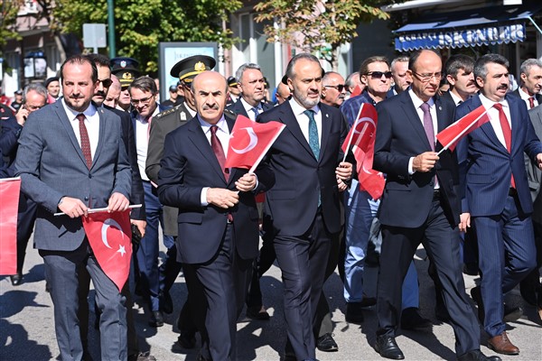 Bursa'nın kurtuluşunun 101. yılı coşkuyla kutlandı 