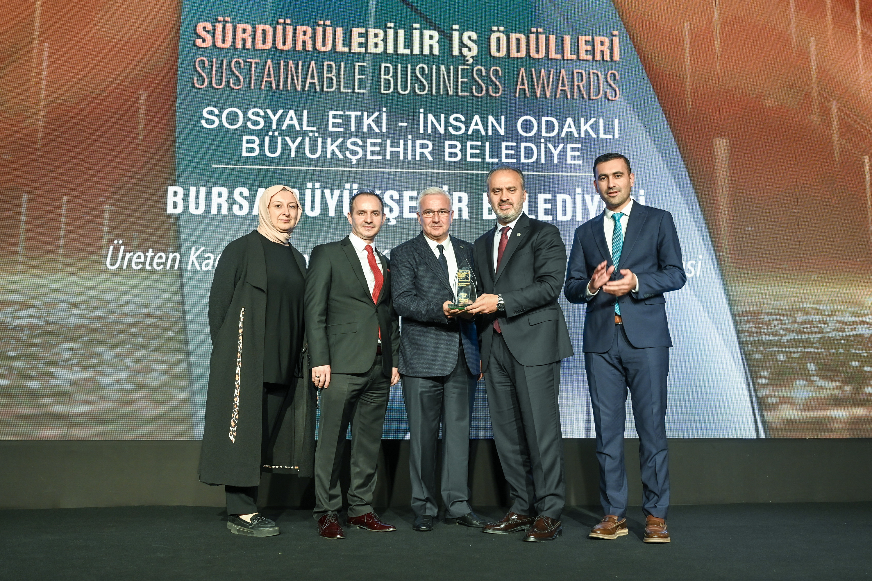 Bursa’ya 'sürdürülebilirlik' ödülü
