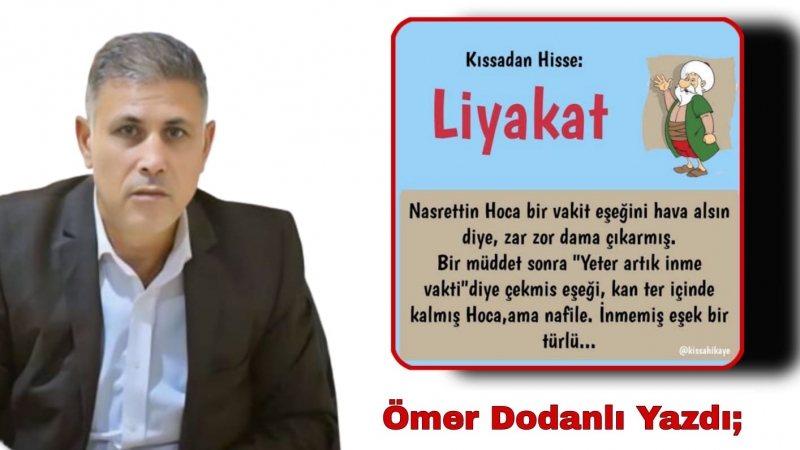 Büyük koltuklara oturtulan küçük adamlar ve Nasreddin Hoca'nın Eşek hikayesi 