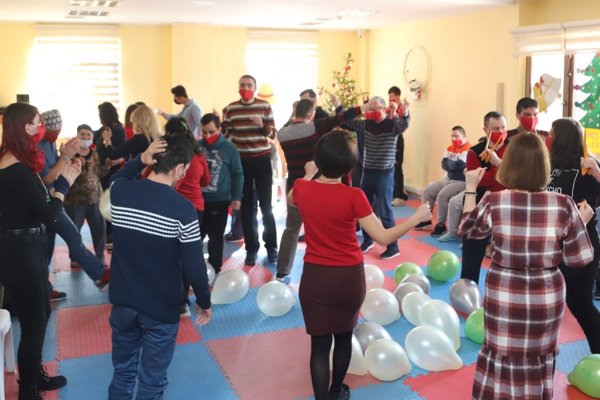 Büyükşehirde yeni yıl kutlamaları devam ediyor