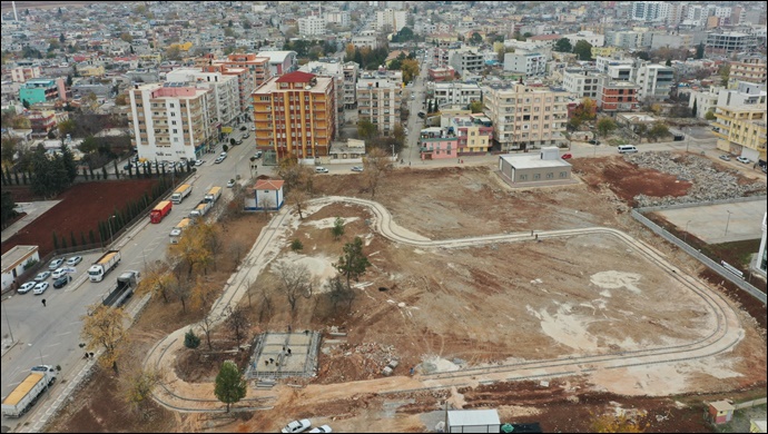 Büyükşehir’den Hilvan’da Kent Park Çalışması-(VİDEO)