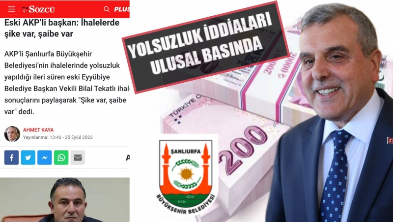  Büyükşehir'in Milyon Yolsuzluk İddiaları Ulusal Basında
