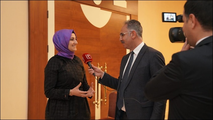 'Çalışmalar nasıl? Halk memnun mu? sizde durum nasıl başkanım?-(VİDEO)