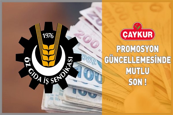 ÇAYKUR'da çalışan işçi ve memurların promosyon ihalesi
