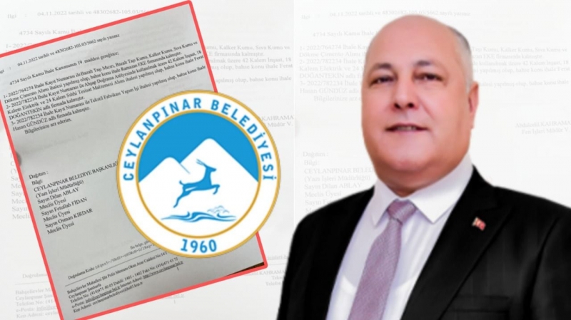 Ceylanpınar belediyesi usulsüzlük iddialarıyla gündemden düşmüyor