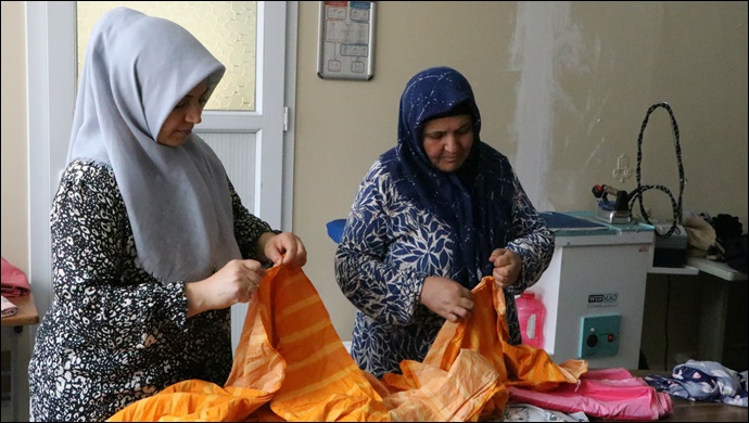  Ceylanpınar Kadın Destek Merkezine Yoğun İlgi-(VİDEO)