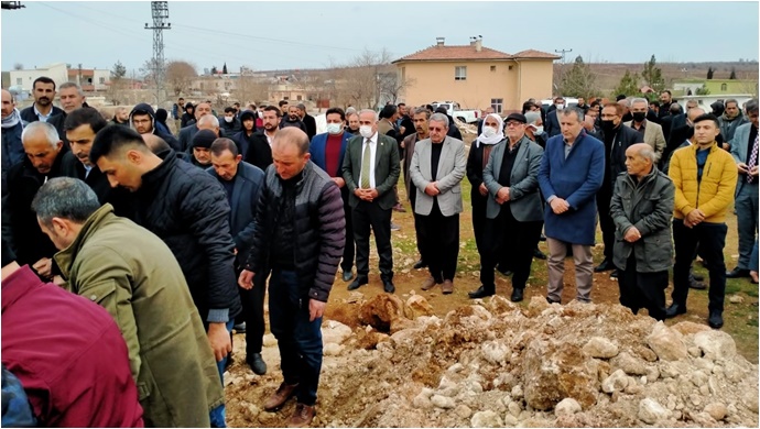 CHP'li Hayrettin Cidir'in babası Şükrü Cidir son yolculuğuna uğurlandı
