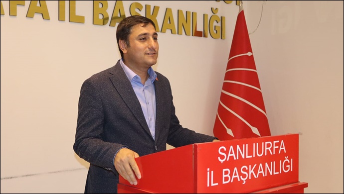 CHP Şanlıurfa İl Başkanı Karadağ: 