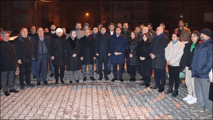 CHP Şanlıurfa il örgütü 4:17'de anma ve basın açıklaması yaptı! 