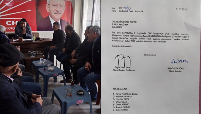 CHP Şanlıurfa'da neler oluyor?