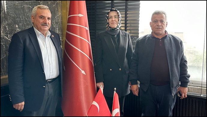 CHP'li  Tahir Akıl ziyaretlerini sürdürüyor...