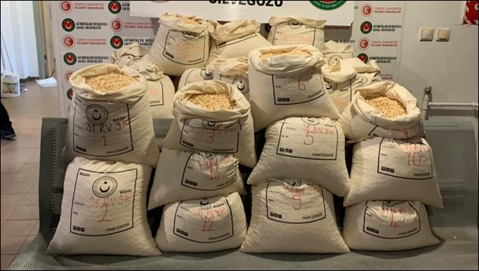 Cilvegözü Gümrük Kapısı'nda 2 milyon 422 bin adet uyuşturucu hap yakalandı