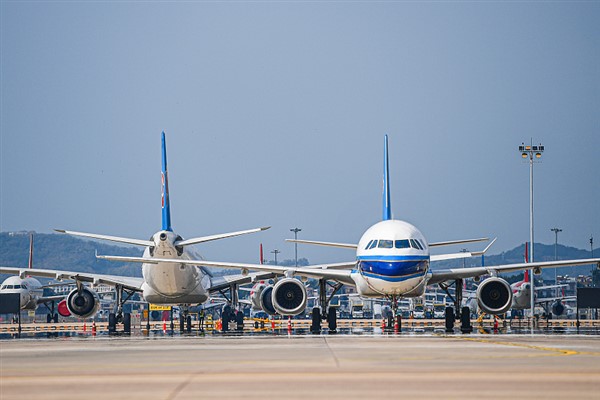 Çin’de sivil uçak seferleri yüzde 4,6 arttı